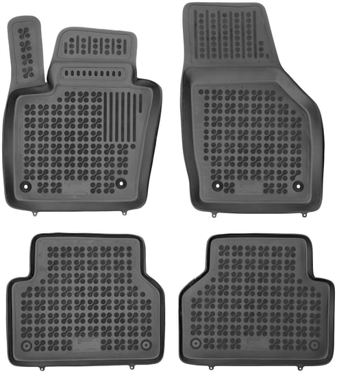 Audi Q3 I Crossover Dywaniki gumowe REZAW  od 2011-2018r. 200315 + mocowania MAX-DYWANIK Rezaw-Plast