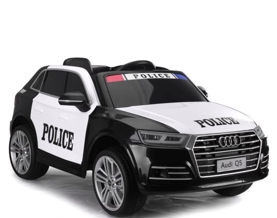 Audi Q5 Policja , Miękkie Koła, Miękkie Siedzenie, Radio Fm, Bluetooth - Pełna Opcja/S305 SUPER-TOYS