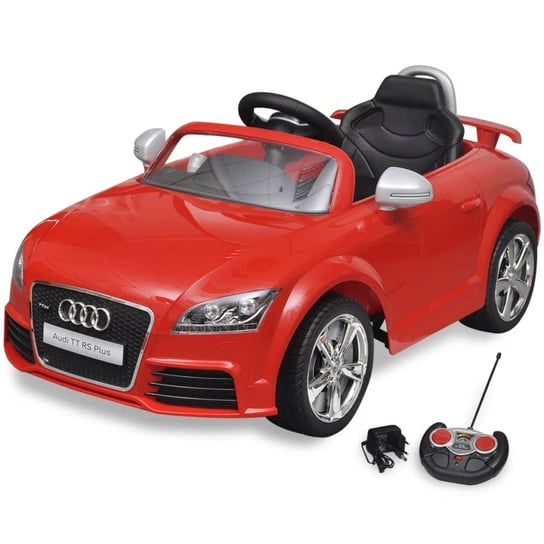 Audi TT RS dla dzieci - czerwony, 110,2x59x47,5 cm Zakito