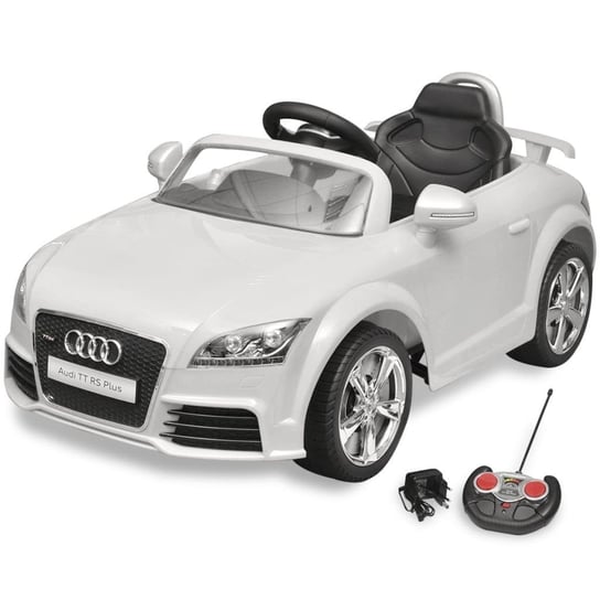 Audi TT RS Samochód dla dzieci z pilotem Biały vidaXL