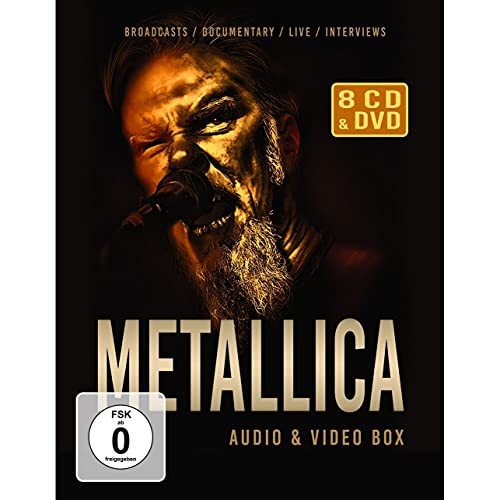 Audio & Video Box (8cd/Dvd) Metallica