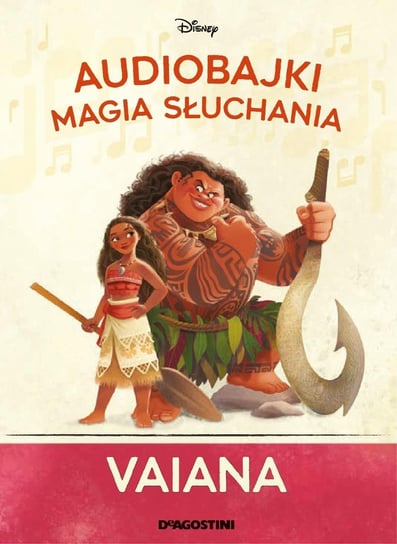 Audiobajki Magia Słuchania. Vaiana Nr 38 De Agostini Publishing S.p.A.