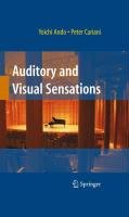 Auditory and Visual Sensations Ando Yoichi, Cariani Peter