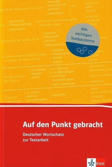 Auf den Punkt gebracht. Deutscher Lernwortschatz zur Textarbeit Opracowanie zbiorowe