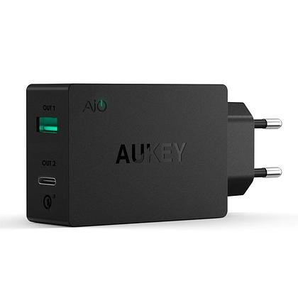 Aukey Ładowarka sieciowa PA-Y2 2x USB Aukey
