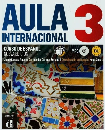Aula internacional 3. Curso de espanol. Poziom B1 + CD Agustin Garmendia, Carmen Soriano, Corpas Jaime