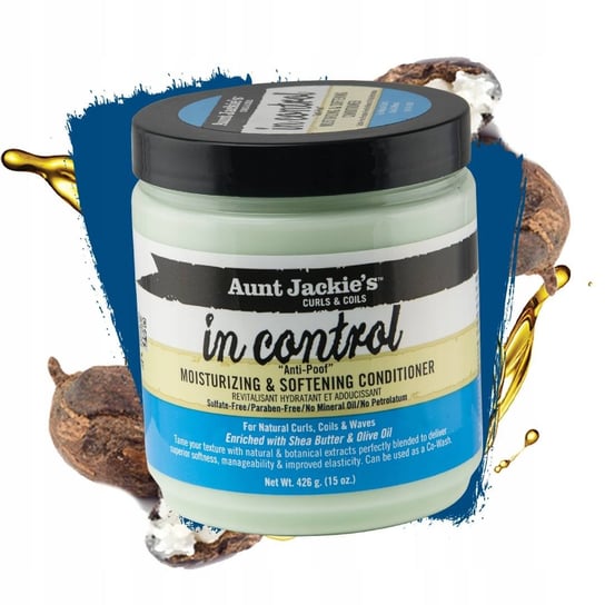 Aunt Jackie's, In Control Moisturizing & Softening Conditioner, Odżywka do włosów, 426g Aunt Jackie's