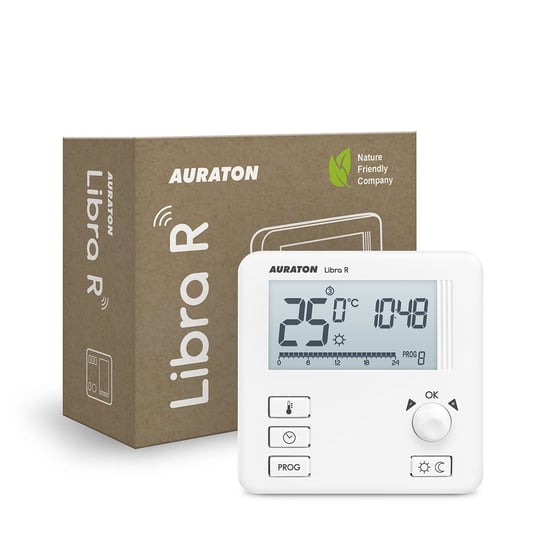 AURATON Libra R - Tygodniowy, bezprzewodowy regulator temperatury (nadajnik), (następca modelu 3021R) Inna marka