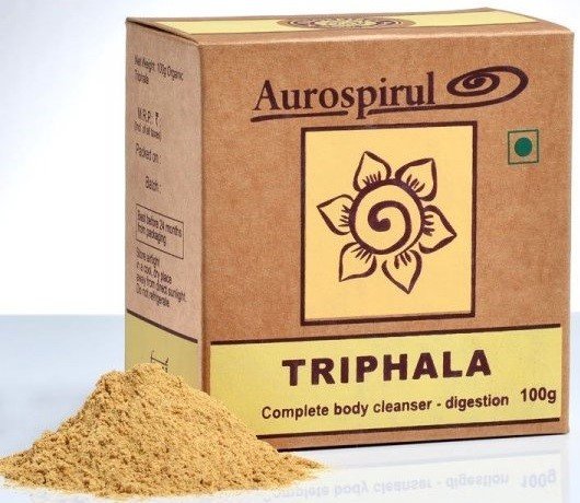 Aurospirul Triphala Suplement diety, 100g Proszek Odtruwa Aurospirul