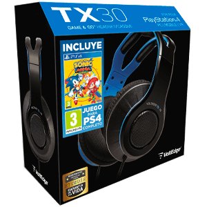 Aurulares Voltedge TX30 + Sonic Mania Plus PS4 Game Technologies