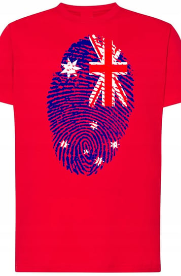 Australia Flaga Odcisk Nadruk T-Shirt Męski R.3XL Inna marka