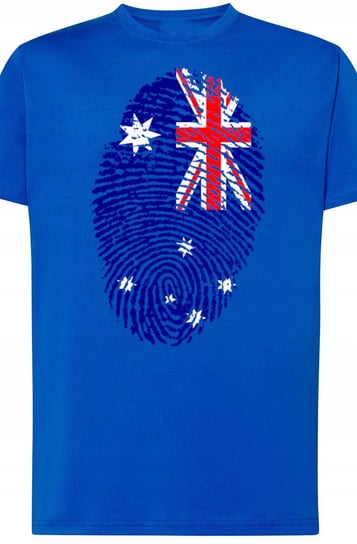 Australia Flaga Odcisk Nadruk T-Shirt Męski R.5XL Inna marka
