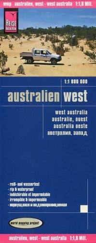 Australia Zachodnia. Mapa 1:1 800 000 Opracowanie zbiorowe