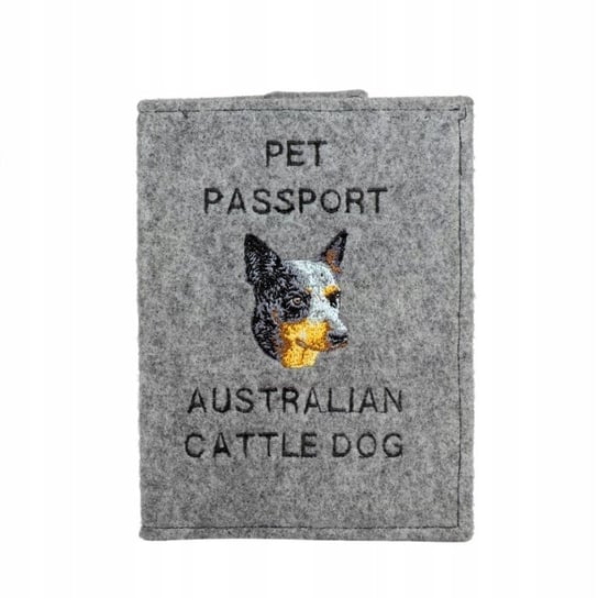Australian Cattle Dog Haft pokrowiec na paszport Inna marka