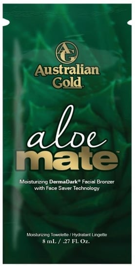 Australian Gold, Aloe Mate, chusteczka do opalania twarzy, 8 ml Australian Gold