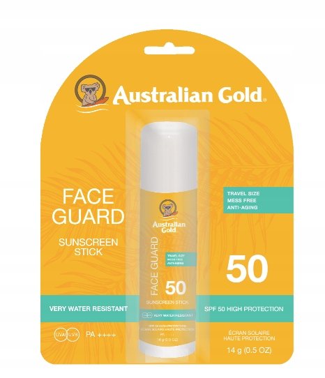 Australian Gold, Face Stick, sztyft do twarzy, SPF 50, 14 g Australian Gold