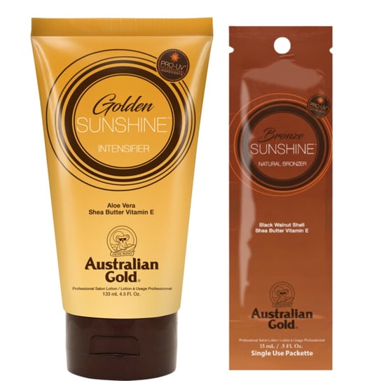 Australian Gold, Golden Sunshine + Saszetka Bronze Australian Gold