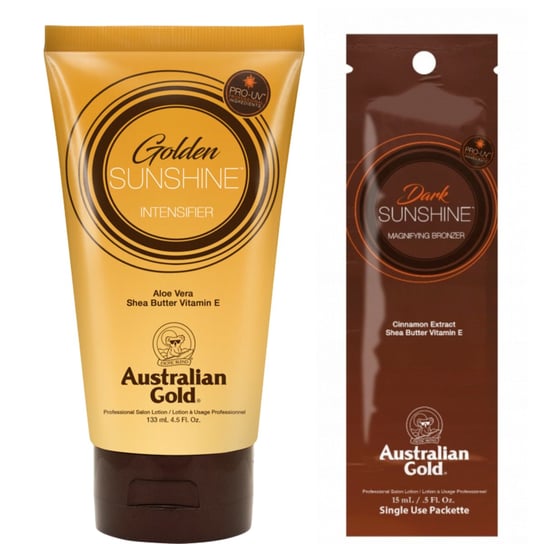 Australian Gold, Golden Sunshine + Saszetka Dark Australian Gold