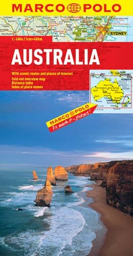 Australien 1 : 4 000 000 Opracowanie zbiorowe