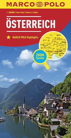 Austria. Mapa 1:300 000 Opracowanie zbiorowe