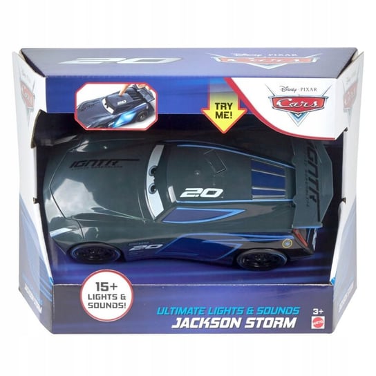 Auta, samochód interaktywny Jackson Storm, wersja angielska Auta