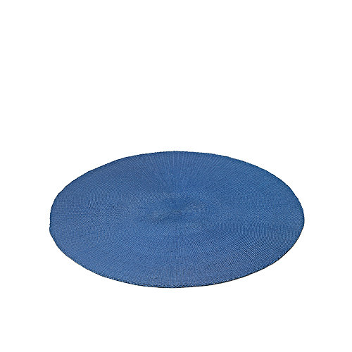 Authentics, Podkładka na stół, okrągła, niebieska, 37,5 cm Authentics