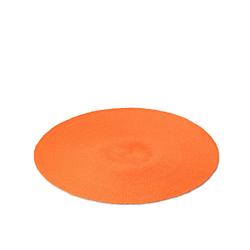Authentics, Podkładka na stół, okrągła, pomarańczowa, 37,5 cm Authentics