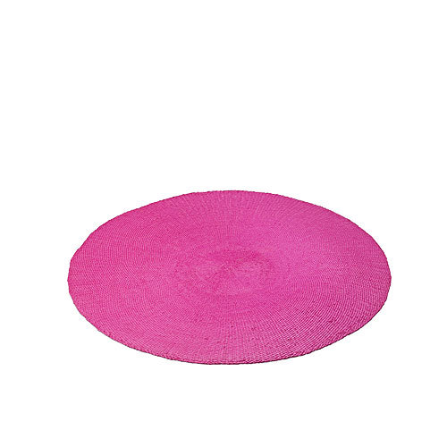 Authentics, Podkładka na stół, okrągła, różowa, 37,5 cm Authentics