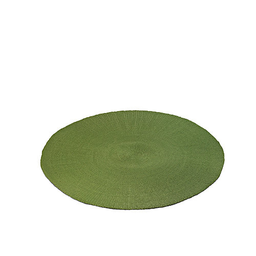 Authentics, Podkładka na stół, okrągła, zielona, 37,5 cm Authentics