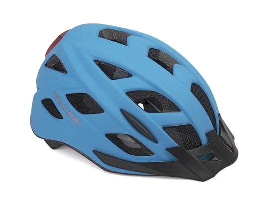 Author, Kask rowerowy, Pulse LED X8, niebieski, rozmiar 58/61 Author