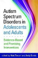 Autism Spectrum Disorders in Adolescents and Adults Guilford Publications