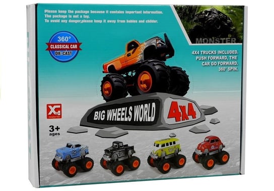 Auto 4x4 Klasyczny Model Na Du Lean Toys