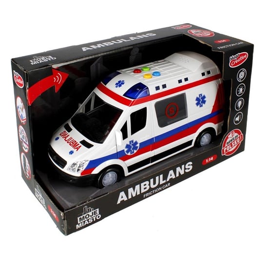 Auto Ambulans Moje Miasto Mega Creative