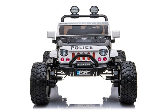 Auto-Kids.pl Policyjny Jeep SX1719 - 4x4 12V Auto-Kids