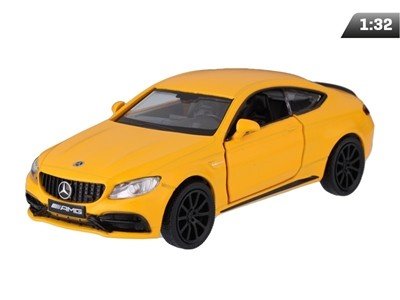 Auto Model 1:32, Rmz Mercedes Benz C63 S Amg Gts, Żółty Carmotion