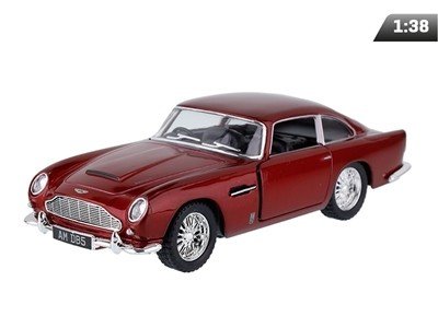Auto Model 1:38, Kinsmart, Aston Martin Db5, Bordowy Carmotion