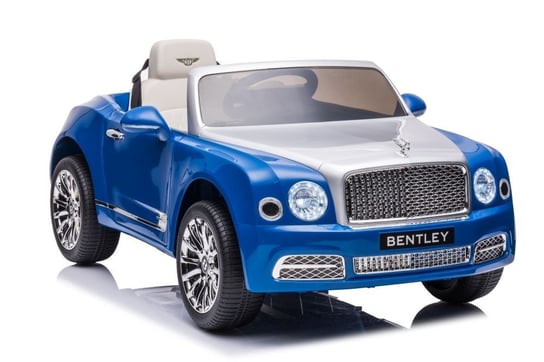 Auto Na Akumulator Bentley Mulsanne Niebieski Lakierowany Lean Toys