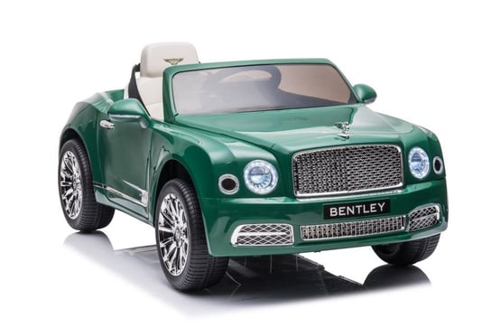 Auto Na Akumulator Bentley Mulsanne Zielony Lakierowany Lean Toys