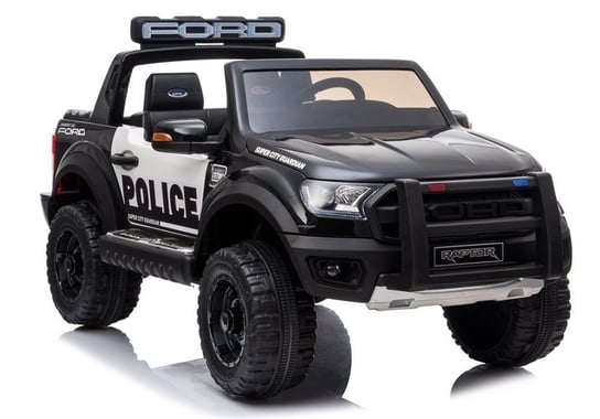 Auto na Akumulator Ford Raptor Police DK-F150RP Czarny LEAN CARS