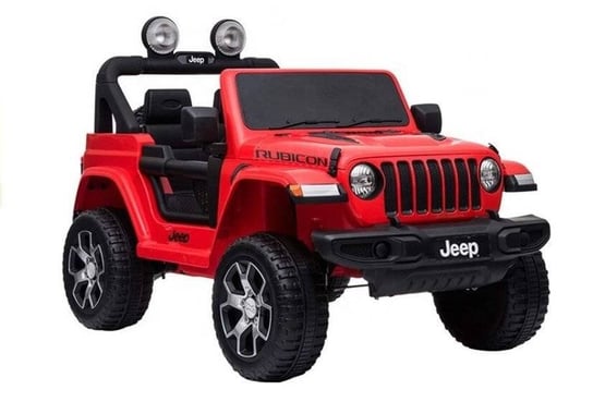 Auto na Akumulator Jeep Rubicon 4x4 Czerwony LEAN CARS