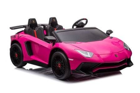 Auto Na Akumulator Lamborghini XXL A8803 Różowe 24V LEAN CARS