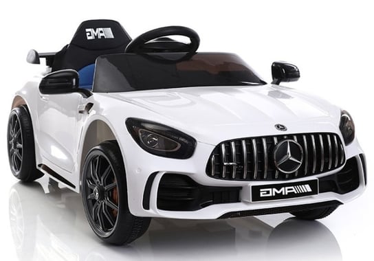 Auto na Akumulator Mercedes GTR Biały Lean Toys