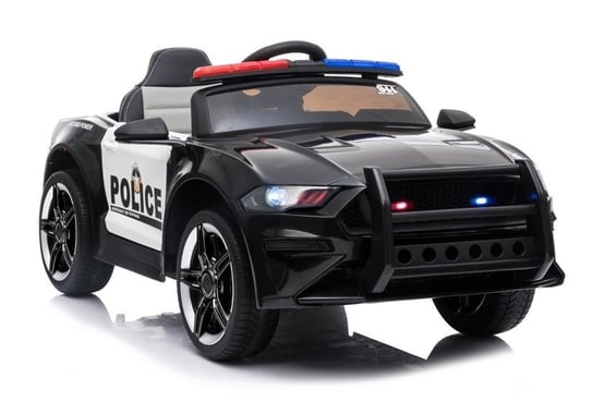 Auto na Akumulator Mustang GT Policja Czarny LEAN CARS