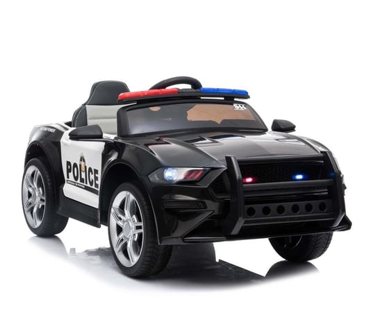 Auto Policja, Dźwięki, Miękkie Koła Eva, Miękkie Siedzenie/Bbh0007 SUPER-TOYS