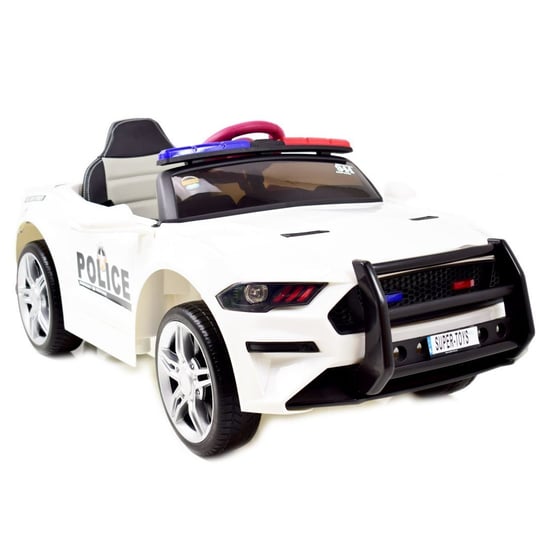 Auto Policja, Dźwięki, Miękkie Koła Eva, Miękkie Siedzenie/Bbh0007 SUPER-TOYS
