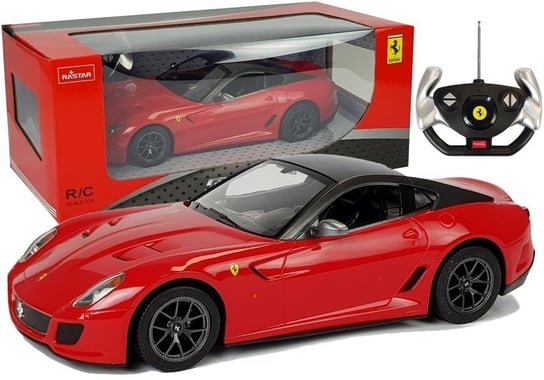 Auto R/C Ferrari 599 GTO Rastar 1:14 Czerwone lean