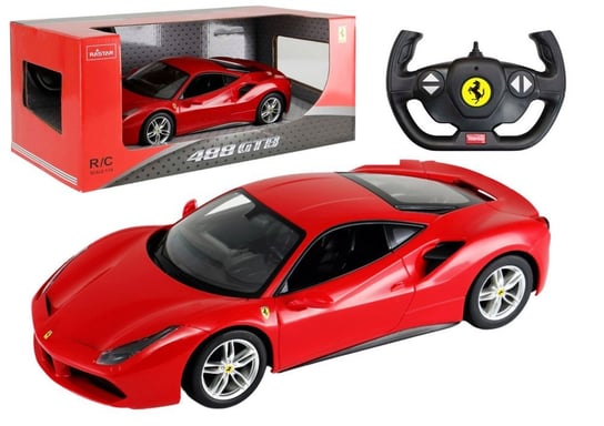 Auto Rastar 1:14 Ferrari 488 Gtb Czerwone Lean Toys