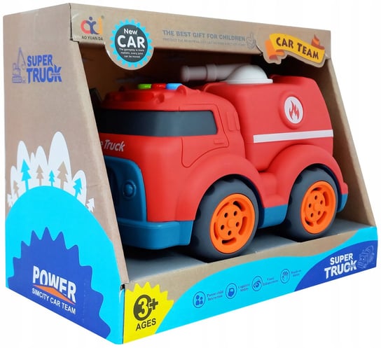 Auto Straż Na Baterie Światło Dźwięk Zabawka Dla Dzieci Trifox