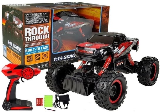 Auto Terenowe Rc 1;14 Czerwony Lean Toys