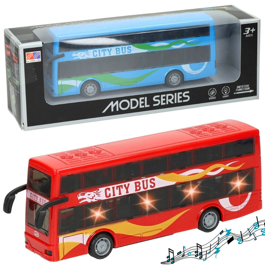 AUTOBUS AUTOKAR NA BATERIE ŚWIATŁO DŹWIĘK BUS 20CM - BIGTOYS | Sklep ...